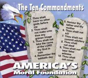 The Ten Commandments Magnets